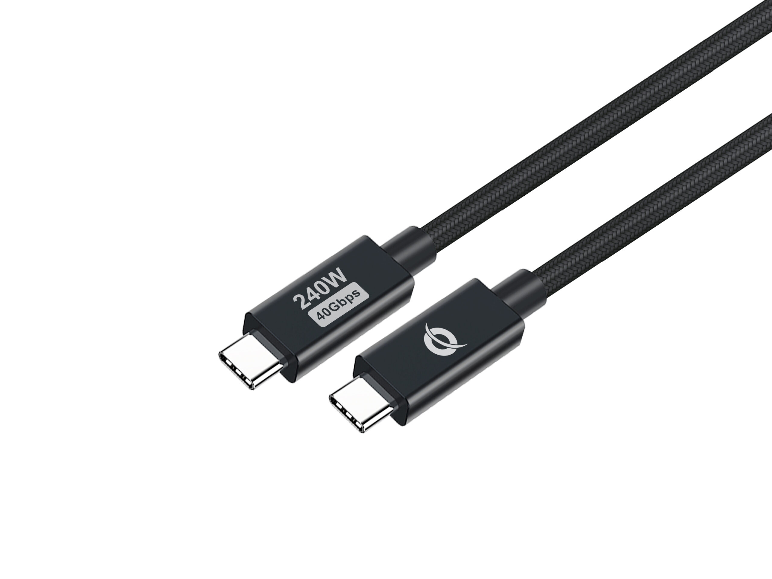 Conceptronic ETTA04B12 cable USB USB4 Gen 3x2 1,2 m USB C 40 Gbit/s 240 W Negro