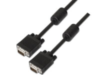 AISENS A113-0074 cable VGA 10 m VGA (D-Sub) Negro