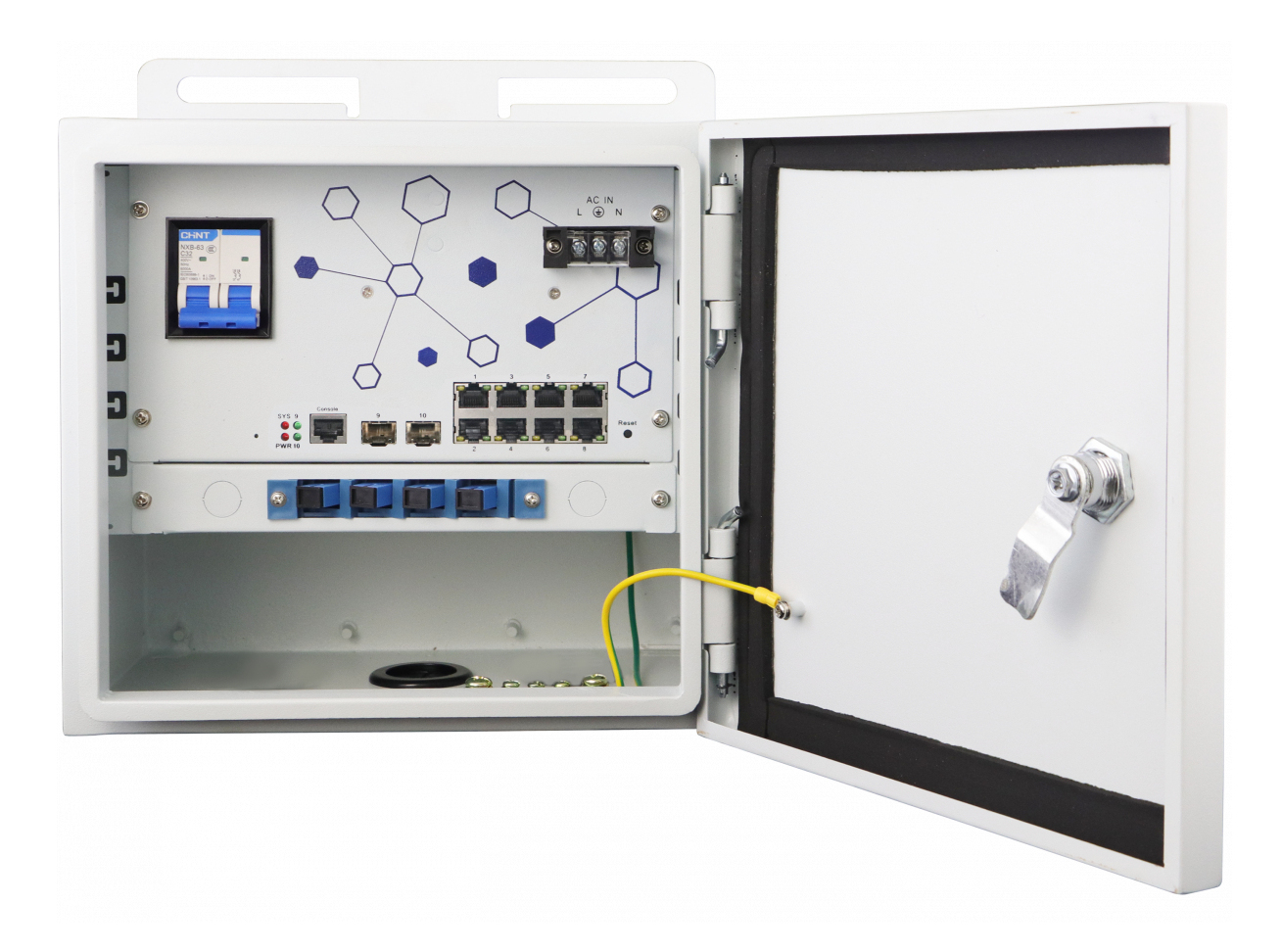 LevelOne OSW-1061 switch Gestionado L2 2.5G Ethernet (100/1000/2500) Energía sobre Ethernet (PoE) Negro