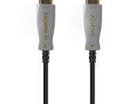 AISENS Cable HDMI V2.0 AOC Premium Alta Velocidad / Hec 4K@60Hz 4:4:4 18Gbps, A/M-A/M, Negro, 100m