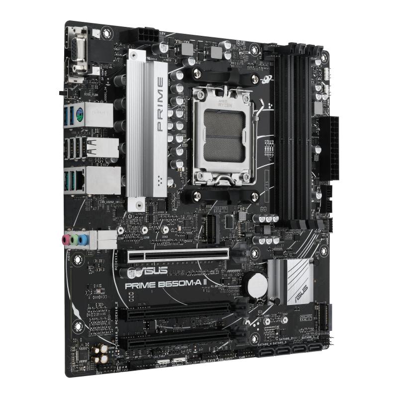 ASUS PRIME B650M-A II-CSM AMD B650 Zócalo AM5 micro ATX - Imagen 2