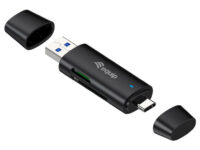 Equip 245462 lector de tarjeta USB 3.2 Gen 1 (3.1 Gen 1) Type-A/Type-C Negro