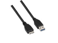 AISENS A105-0043 cable USB USB 3.2 Gen 1 (3.1 Gen 1) 1 m USB A Micro-USB B 5 Gbit/s Negro