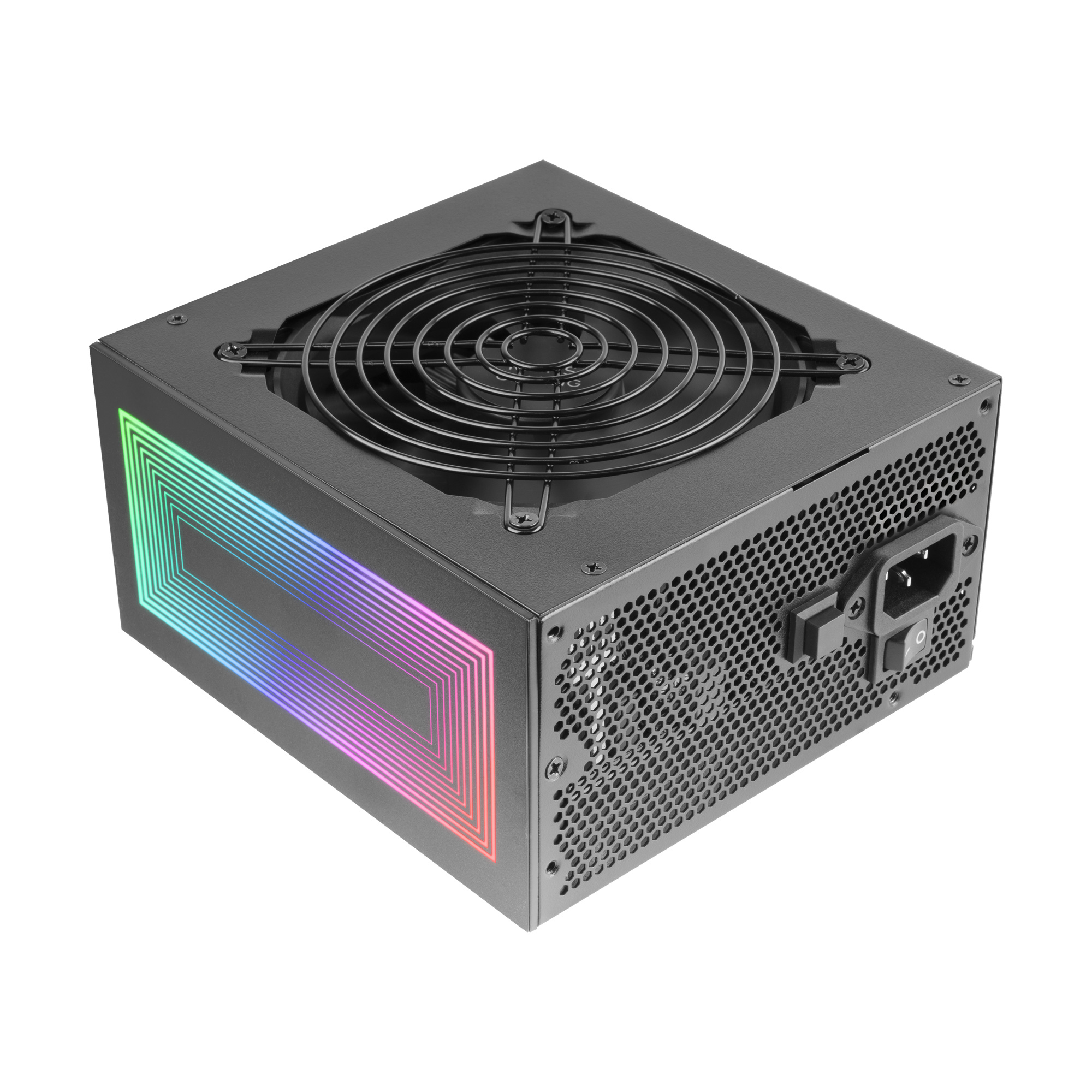 Mars Gaming MPB750S, Fuente Alimentación ATX ARGB 750W, 6 Años de Garantía, 80Plus Bronze 230V EU, 90% Eficiencia, Ventilador 120mm AI-RPM, Iluminación ARGB MB Control, Tecnologías DC-DC y SMD, Negro - Imagen 2