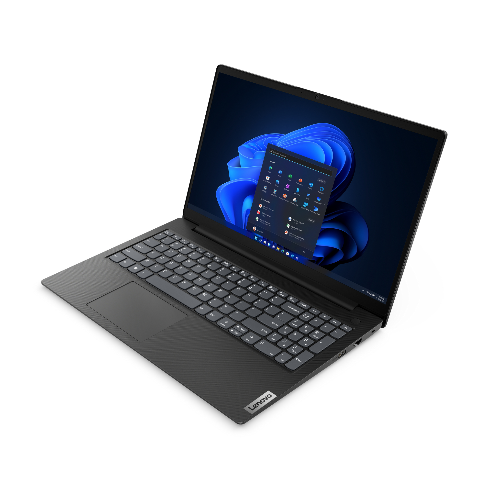 Lenovo V15 G4 AMN AMD Ryzen™ 3 7320U Portátil 39,6 cm (15.6') Full HD 8 GB LPDDR5-SDRAM 512 GB SSD Wi-Fi 6 (802.11ax) Windows 11 Home Negro Español - Imagen 3