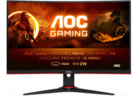 AOC G2 C24G2AE/BK pantalla para PC 59,9 cm (23.6') 1920 x 1080 Pixeles Full HD LED Negro, Rojo
