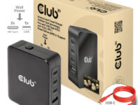 CLUB3D CAC-1917 cargador de dispositivo móvil Universal Negro Corriente alterna Carga rápida Interior