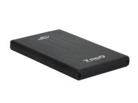 TooQ TQE-2522B caja para disco duro externo Caja de disco duro (HDD) Negro 2.5'