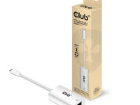 CLUB3D CAC-1519 cambiador de género para cable USB-C RJ-45 Blanco