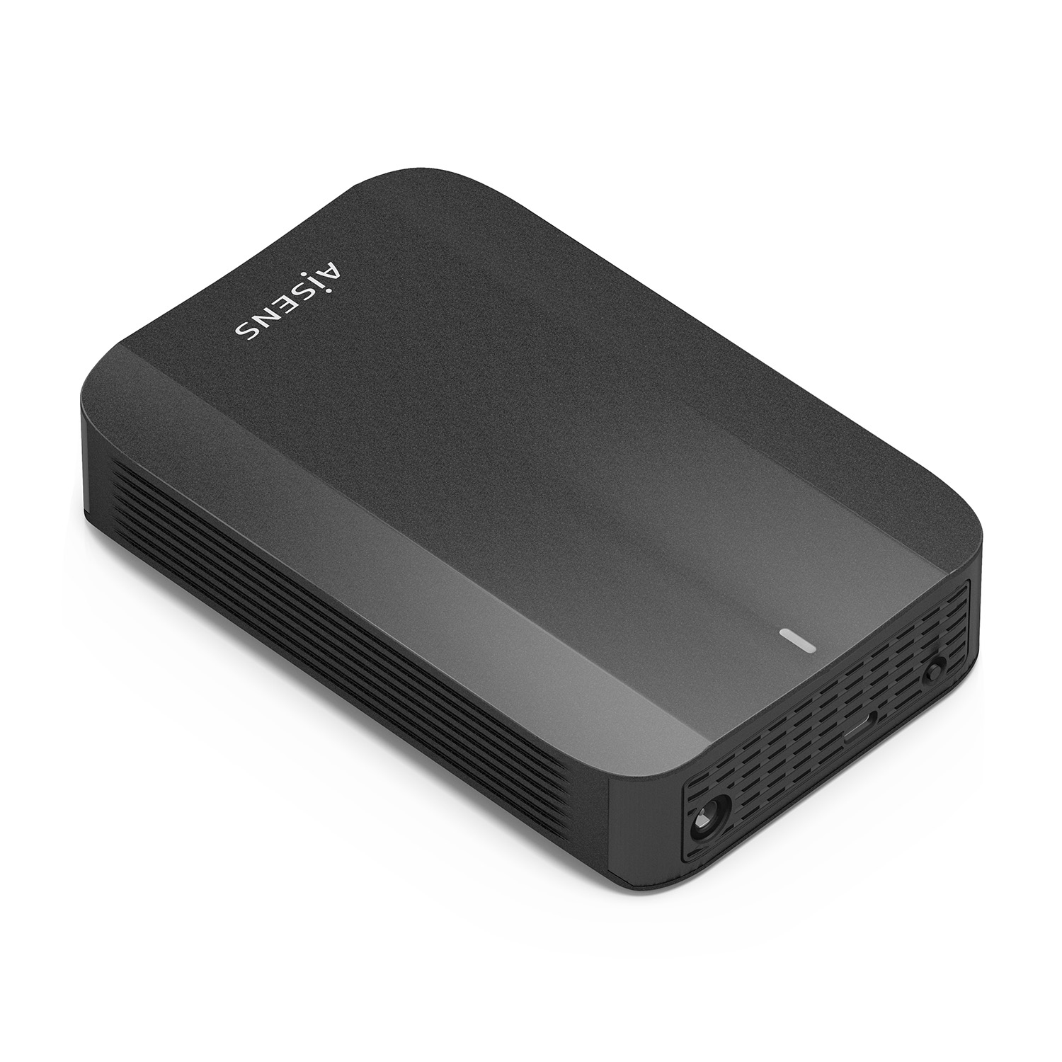 AISENS Caja Externa, 3,5'; SATA a USB-C USB3.1 GEN1, Negro