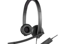 Logitech H570E Auriculares Alámbrico Diadema Oficina/Centro de llamadas USB tipo A Negro