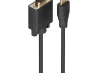 AISENS Cable Conversor HDMI a SVGA, HDMI A/M-SVGA/M, Negro, 1.5m