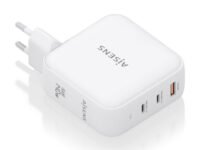 AISENS Cargador GaN 140W, 2xUSB-C PD3.1 QC4.0, 1xUSB-A QC3.0, Blanco