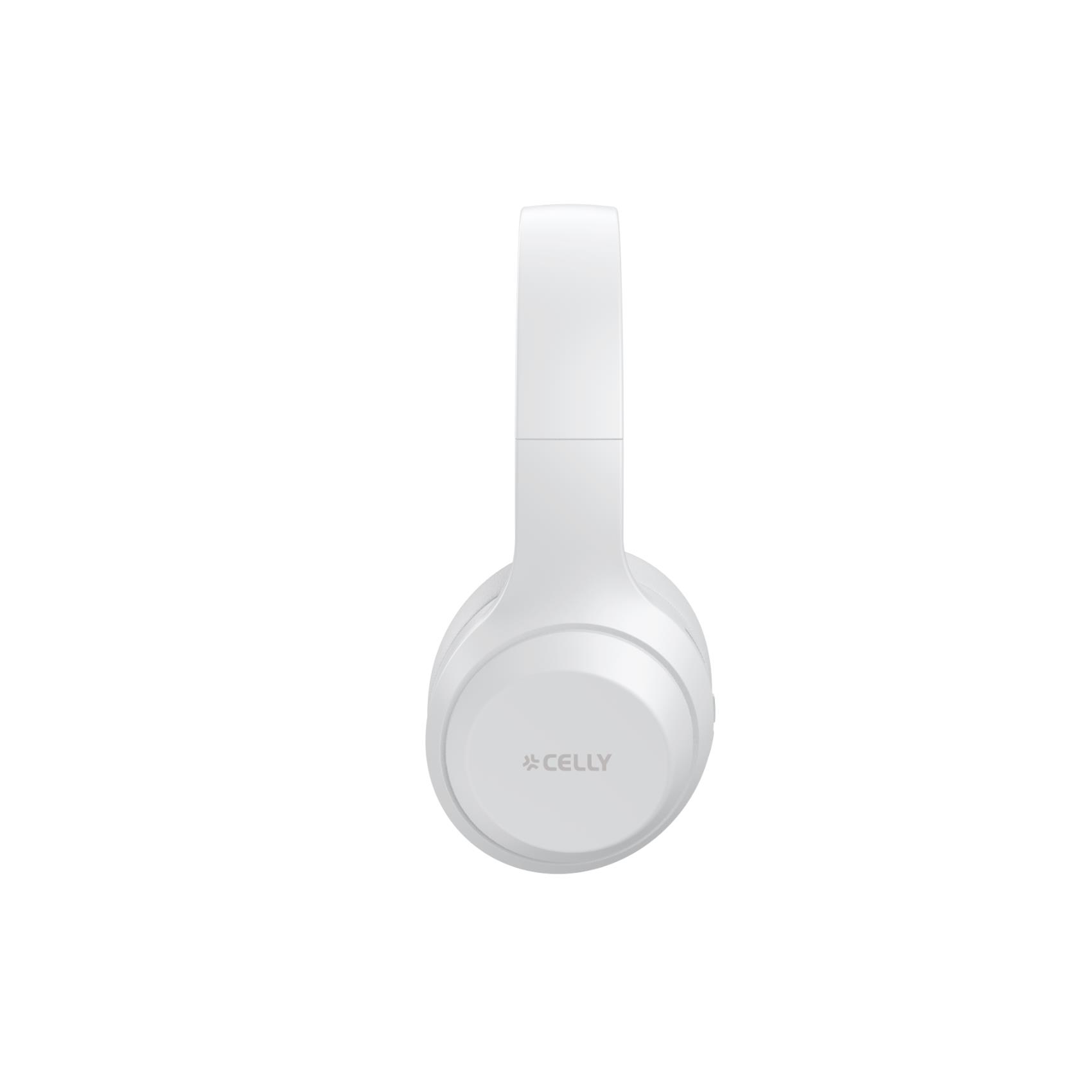 Celly WAVEBEATWH auricular y casco Auriculares Inalámbrico Diadema Llamadas/Música USB Tipo C Blanco - Imagen 3