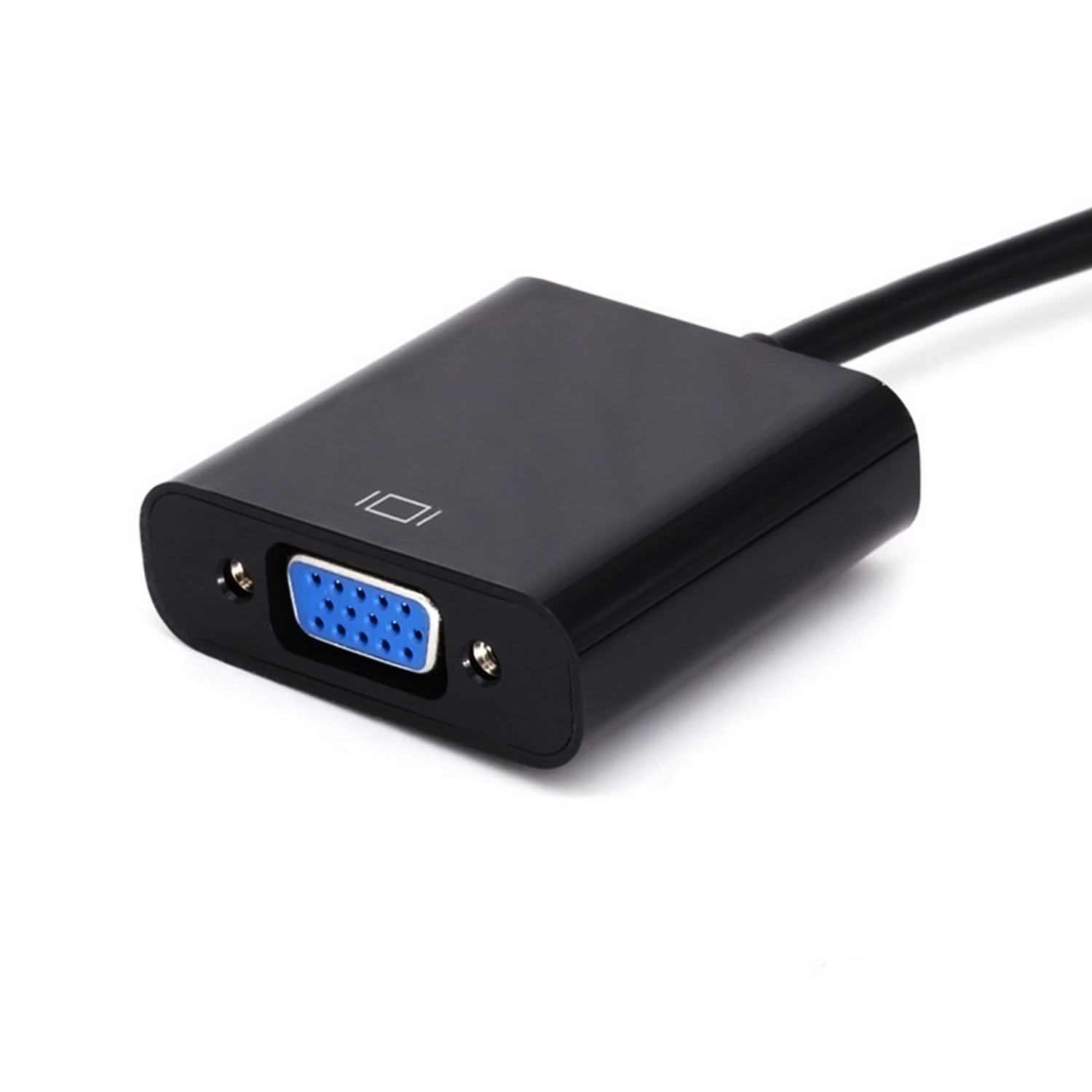 AISENS CONVERSOR DVI-D A VGA, 24+1/M-HDB15/H, NEGRO, 10CM - Imagen 2