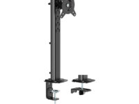 AISENS Soporte de Mesa Eco Giratorio e Inclinable para Monitor/TV 12kg de 17-34, Negro