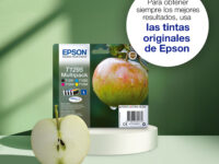 Epson Tinta cian T1292 DURABrite Ultra Manzana