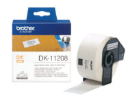 Brother DK-11208 cinta para impresora de etiquetas Negro sobre blanco