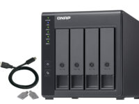 QNAP TR-004 caja para disco duro externo Carcasa de disco duro/SSD Negro 2.5/3.5'
