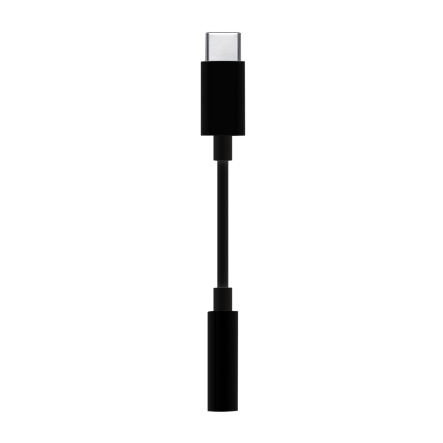 AISENS Conversor USB-C a audio estilo Apple, USB-C/M-Jack 3.5/H, Negro, 15 cm - Imagen 2