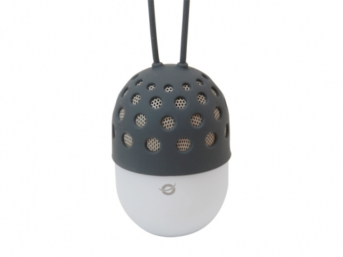 Conceptronic CSPKBTWPHLG altavoz portátil o de fiesta Gris, Blanco 3 W