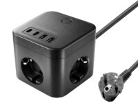 Mars Gaming MDCUBE35 cargador de dispositivo móvil Negro