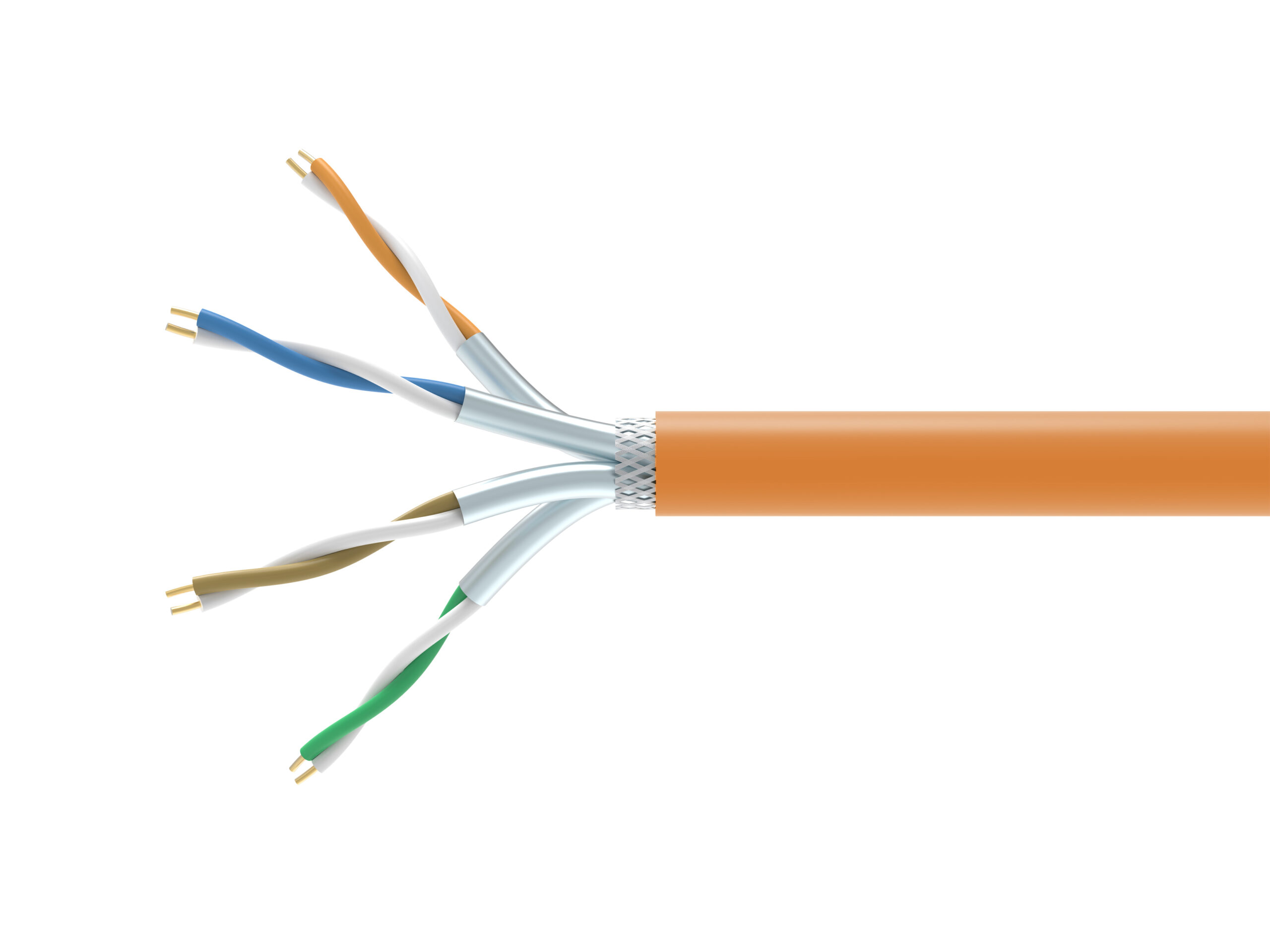 Equip 404552 cable de red Naranja 500 m Cat7 S/FTP (S-STP) Alrededor