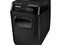 Fellowes AutoMax 200C triturador de papel Corte cruzado 23 cm Negro