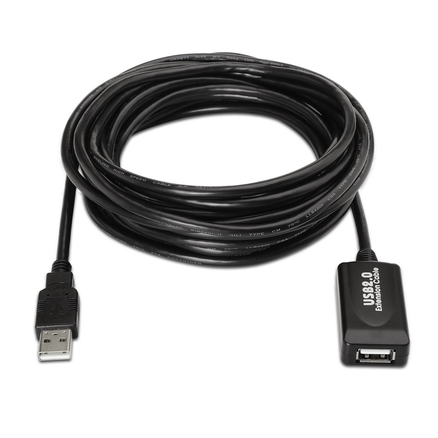 AISENS A101-0019 cable USB USB 2.0 10 m USB A Negro - Imagen 2