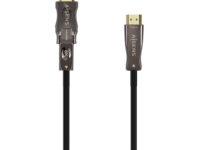 AISENS Cable Hdmi V2.1 AOC Desmontable Ultra Alta Velocidad / Hec 8K@60Hz 4K@120Hz 4:4:4 48Gbps, A/M-D/A/M, Negro, 15M