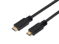 AISENS Cable HDMI V2.0 Premium alta velocidad / HEC 4k@60Hz 18Gbps con repetidor, A/M-A/M, Negro, 20 m
