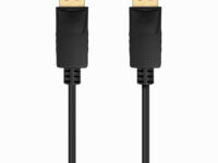 AISENS Cable DISPLAYPORT V1.2 CCS 4K@60Hz, DP/M-DP/M, Negro, 1.0m