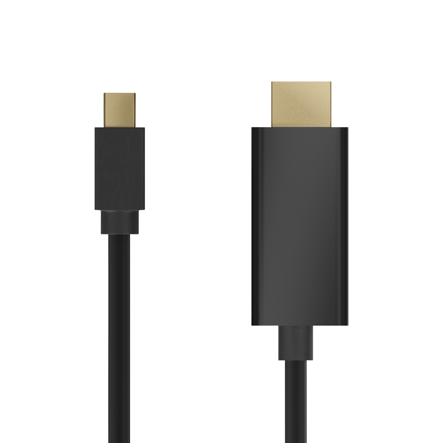 AISENS A125-0458 adaptador de cable de vídeo 3 m Mini DisplayPort HDMI Negro - Imagen 2