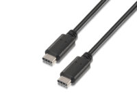 AISENS A107-0056 cable USB USB 2.0 1 m USB C 0,48 Gbit/s Negro