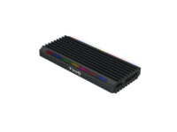 TooQ Shinobi Caja externa para unidad de estado sólido (SSD) Negro M.2