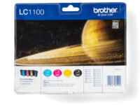 Brother LC1100VALBP cartucho de tinta 4 pieza(s) Original Negro, Cian, Magenta, Amarillo