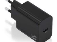 AISENS Cargador GaN 20W, 1xUSB-C PD3.0, Negro