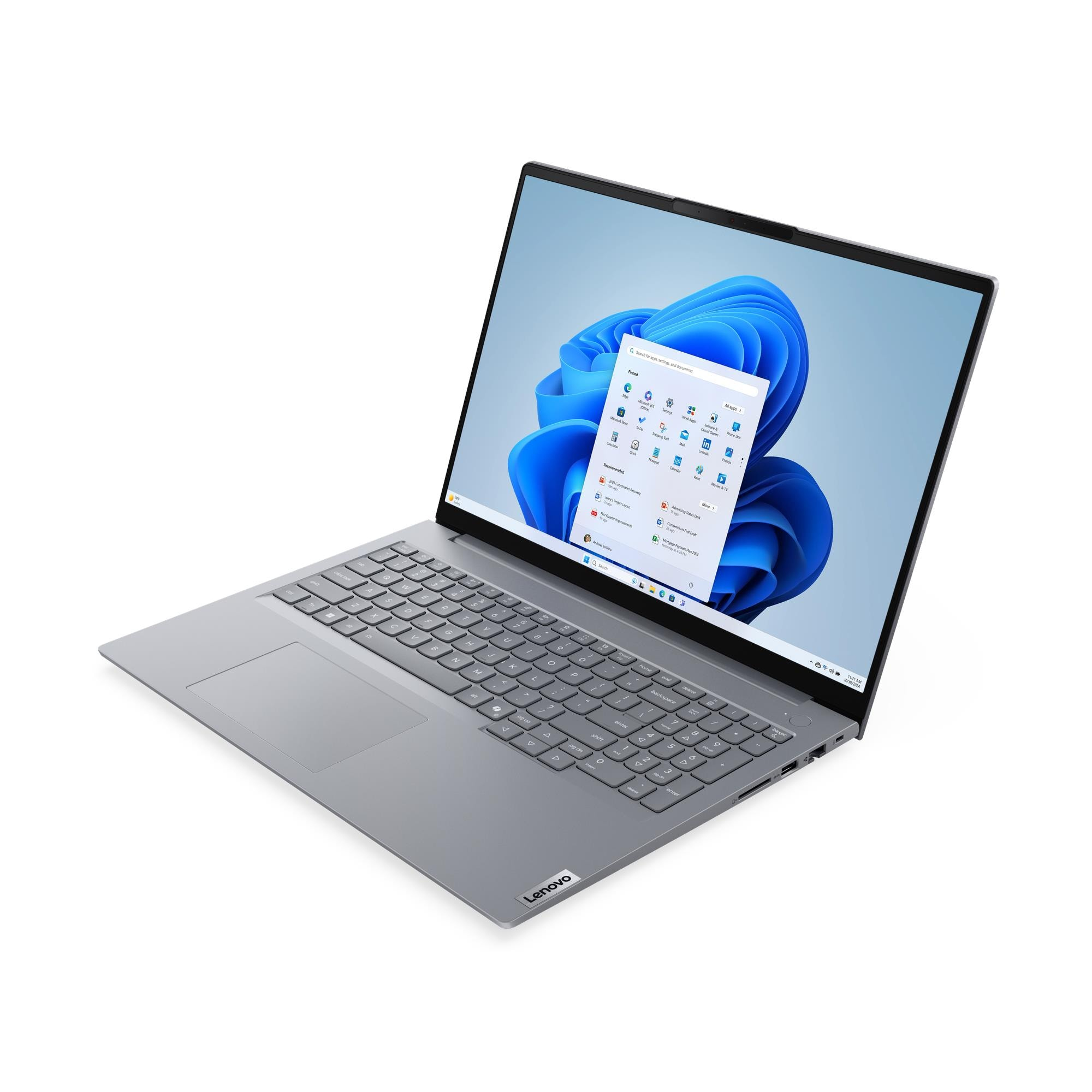 Lenovo ThinkBook 16 G9 IRL Intel Core 7 240H Portátil 40,6 cm (16') WUXGA 16 GB DDR5-SDRAM 512 GB SSD Wi-Fi 7 (802.11be) Windows 11 Pro Gris Español - Imagen 3