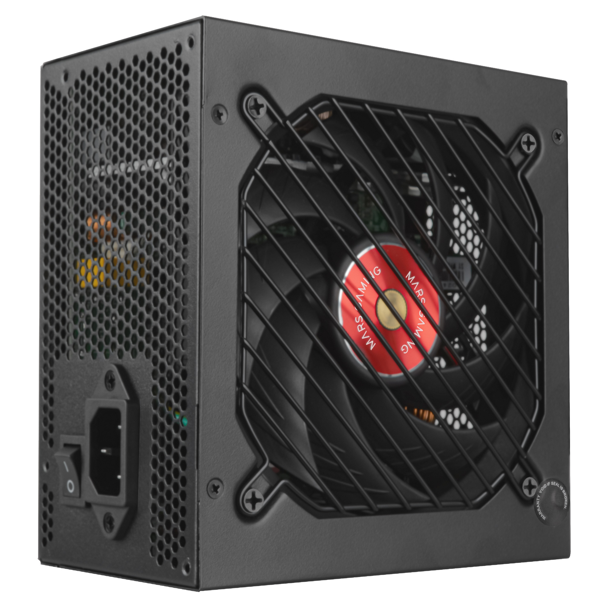 Mars Gaming MPVU750SI, Fuente Alimentación ATX 750W, 10 Años Garantía, 80 Plus Silver, +87% Eficiencia, Tecnologías AI2-RPM, DC-DC y SMD, PFC-Activo, Condensadores Japoneses Toshin Kyogo 105º, Rojo - Imagen 3