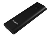 AISENS Caja Externa M.2 (NGFF) ASM2-020B NVMe a USB3.2 GEN2, Negra