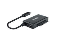 TooQ TQHDA-02C base de conexión para disco duro USB 3.2 Gen 1 (3.1 Gen 1) Type-C Negro