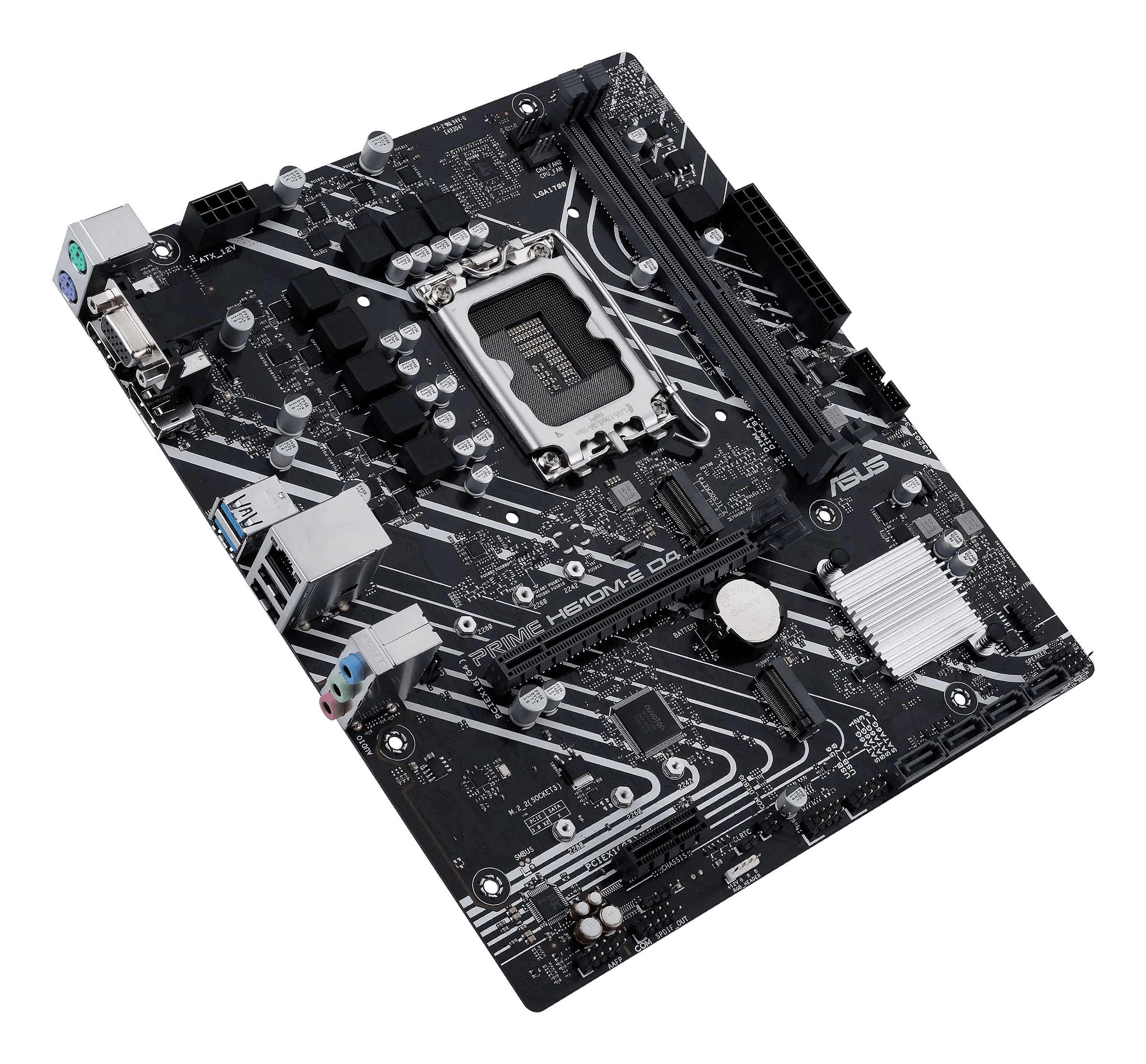 ASUS PRIME H610M-E D4-CSM Intel H610 LGA 1700 micro ATX - Imagen 3