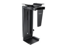 TooQ Soporte Metálico para CPU para Escritorio/Pared, Negro