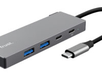 Trust 26062 hub de interfaz USB Tipo C Gris