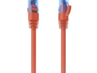 AISENS Cable De Red Latiguillo RJ45 Cat.6 UTP AWG26 CCA, Rojo, 0.5 m