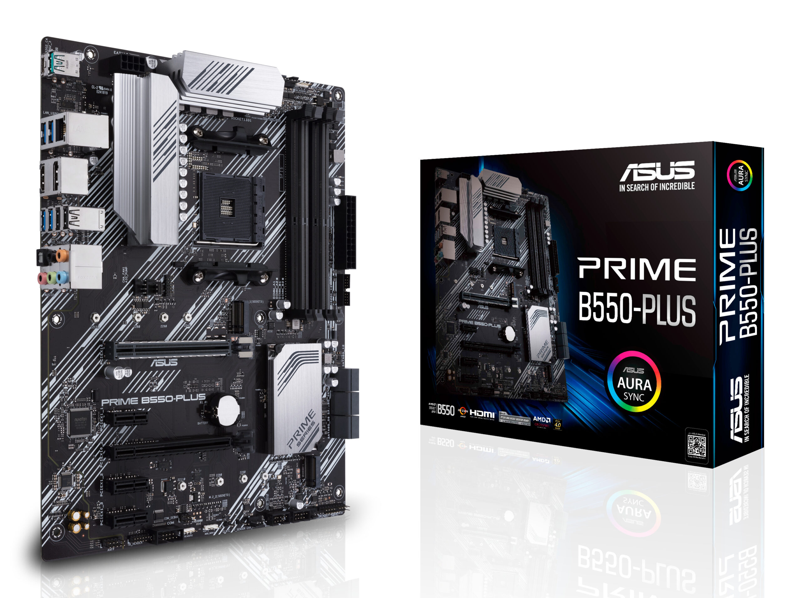 ASUS PRIME B550-PLUS AMD B550 Zócalo AM4 ATX