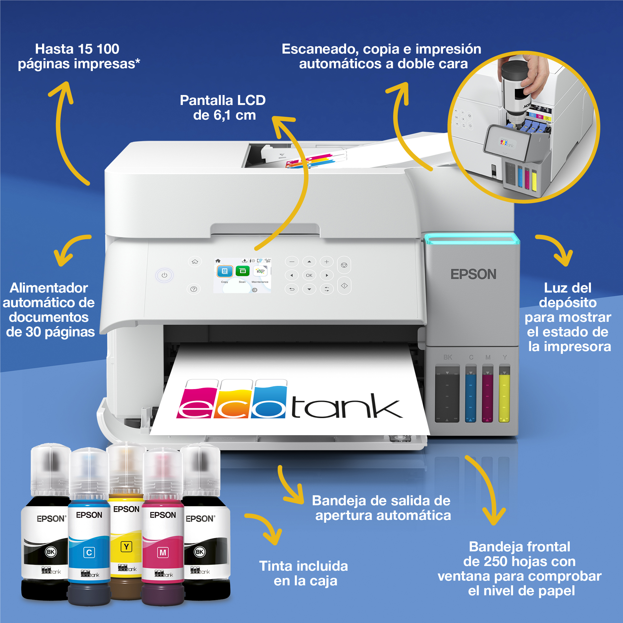Epson EcoTank ET-3956 - Imagen 2
