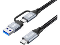 Equip 128431 cable USB USB 3.2 Gen 2x2 1 m USB A/USB C USB C 20 Gbit/s 100 W Negro