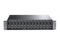 TP-Link TL-FC1420 chasis de red 2U Negro