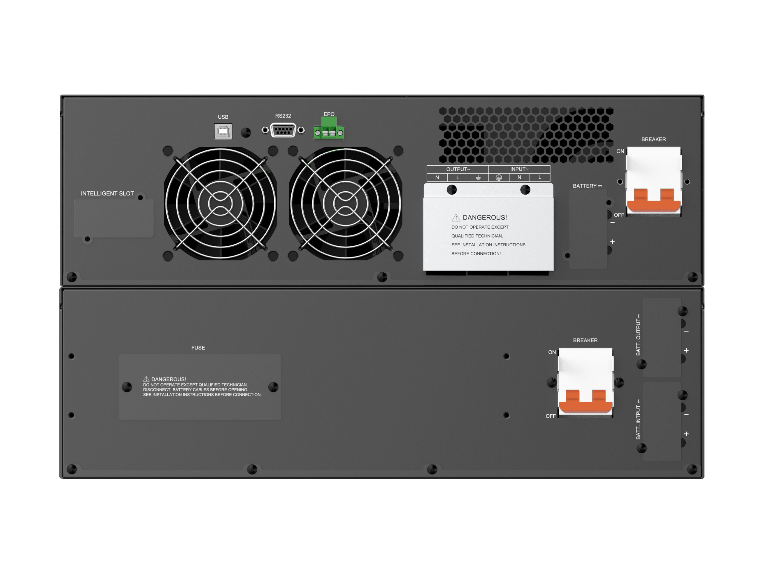 Conceptronic ZEUS51E6K sistema de alimentación ininterrumpida (UPS) Doble conversión (en línea) 6 kVA 6000 W - Imagen 3